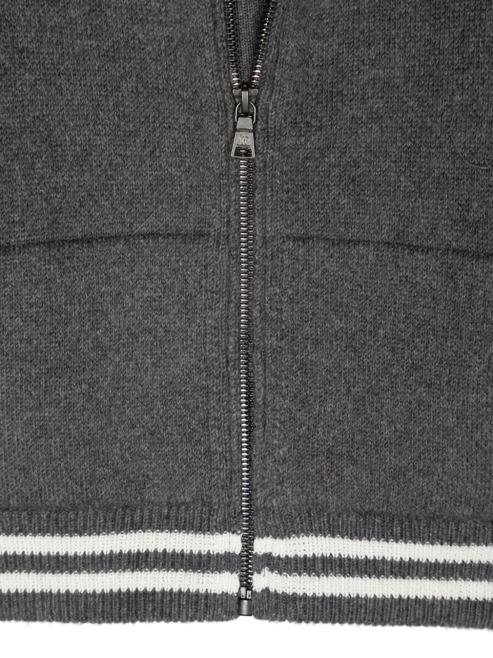Cardigan grigio bambino