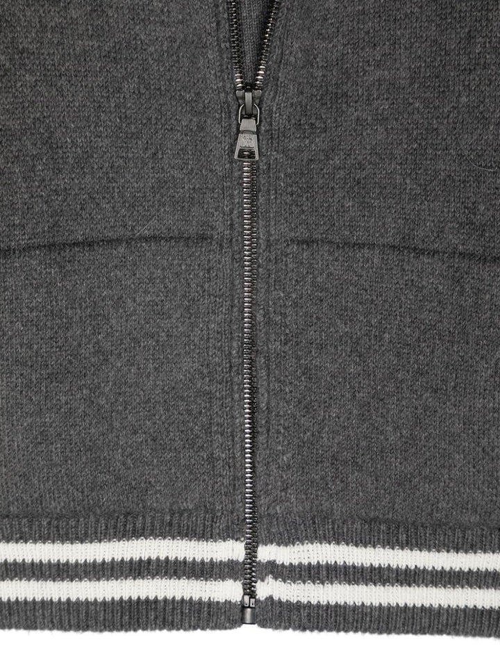 Cardigan grigio bambino