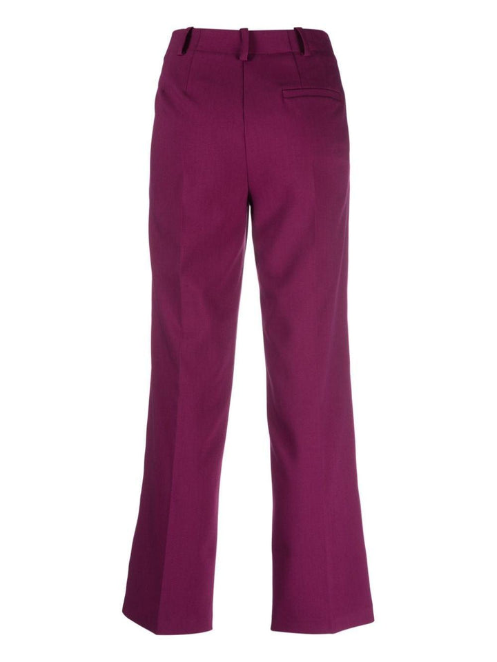 Pantaloni vinaccia donna