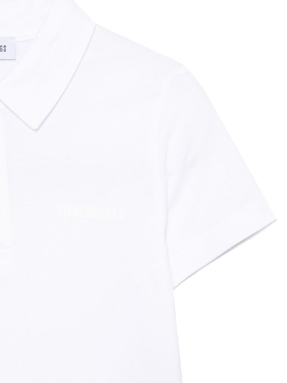 polo bianca bambino