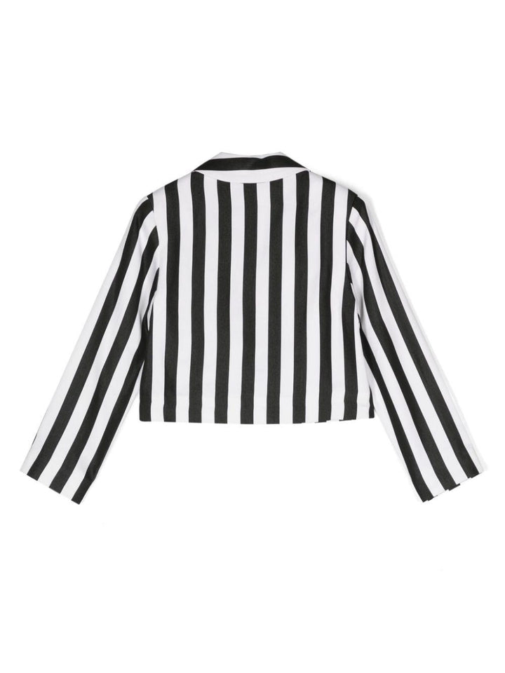 Blazer nero/bianco bambina