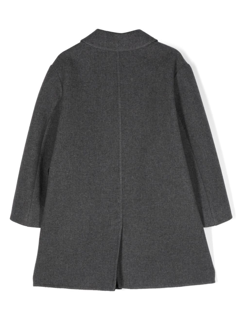 Cappotto grigio bambina