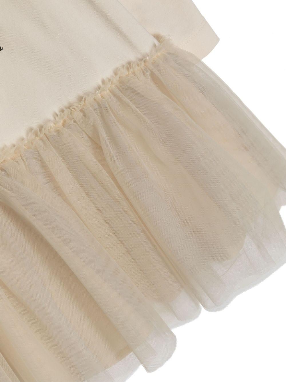 Abito beige bambina