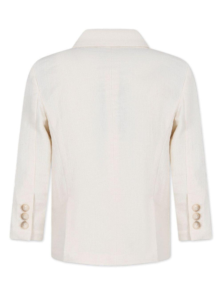 Blazer bianco avorio bambino