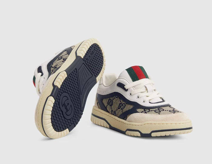 sneakers blu bambino 793956AAE2S 9554 GUCCI KIDS 