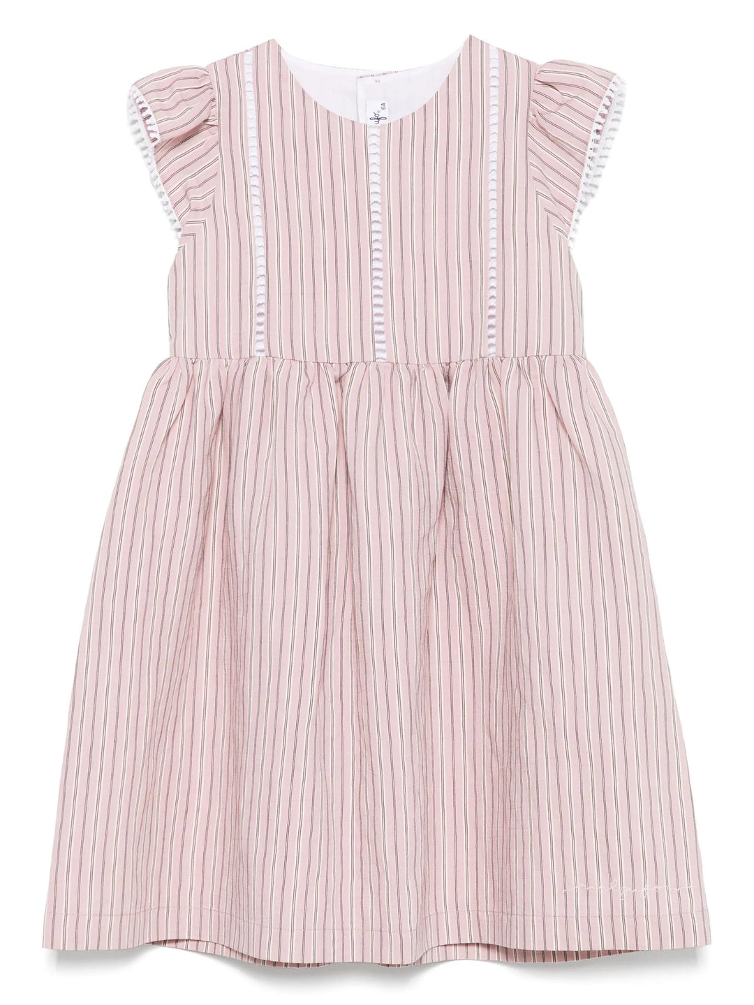 abito rosa bambina P25VM782R1000 333 IL GUFO 