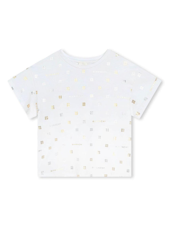 t-shirt bianca bambina