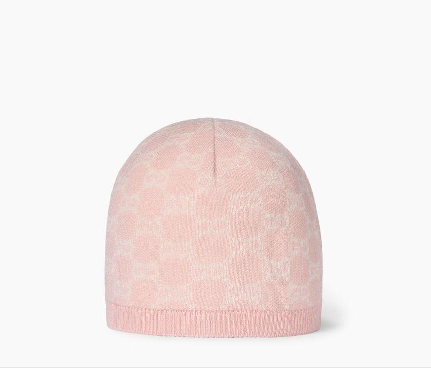 cappello rosa neonata 8353363K206 5978 GUCCI KIDS 