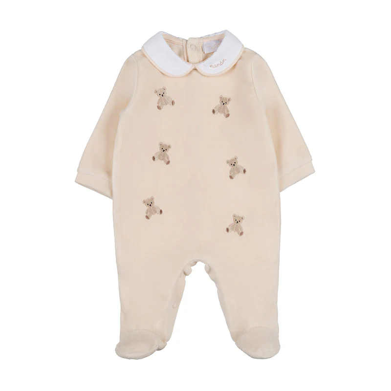 tutina beige neonato I25015 BEIGE Nanan 