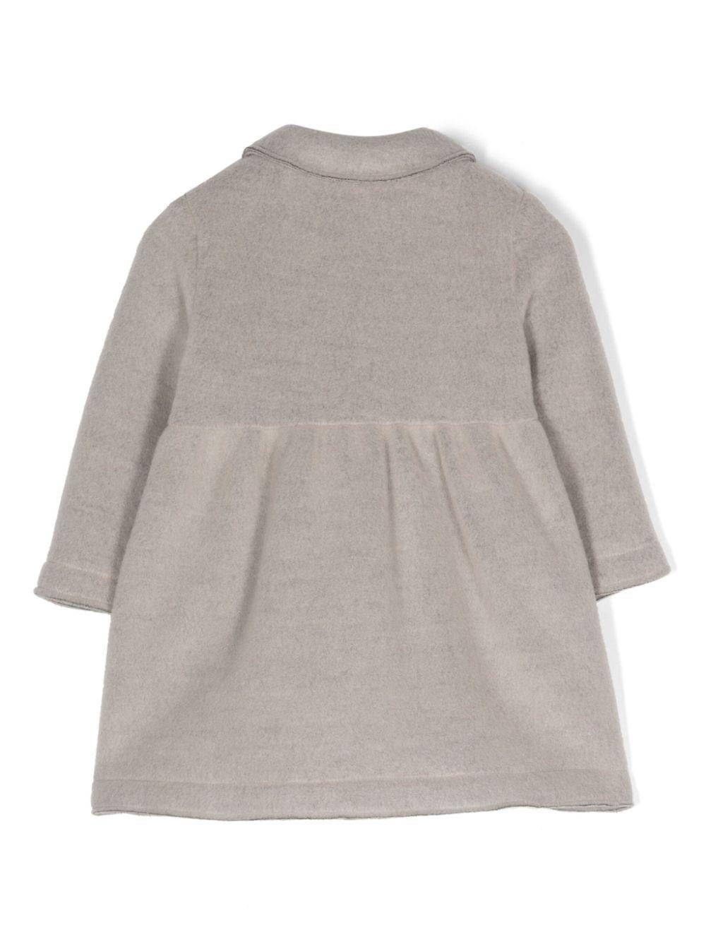 Cappotto grigio neonata