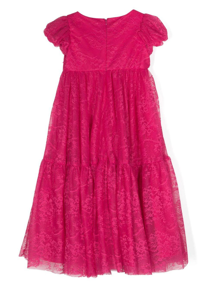 Abito fucsia bambina