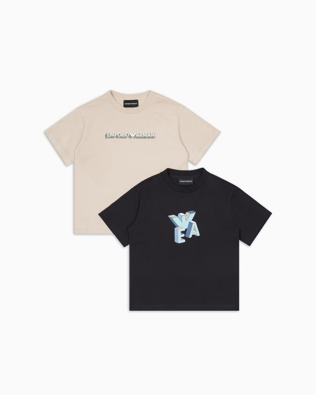 set  t-shirts bambino EB000318AF13913 M0008 EMPORIO ARMANI KIDS 