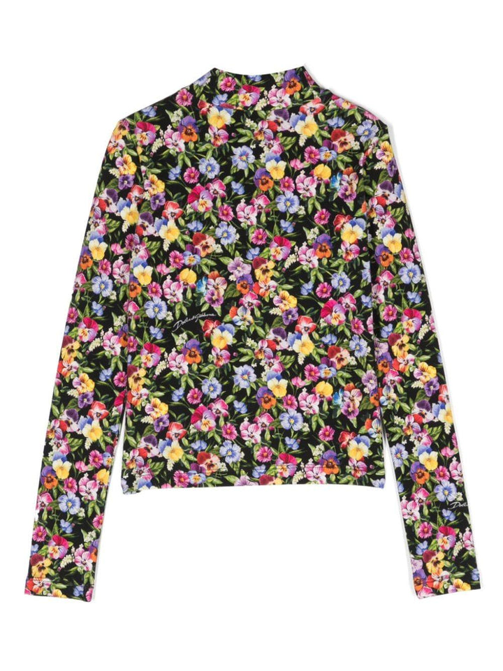 Lupetto multicolor bambina