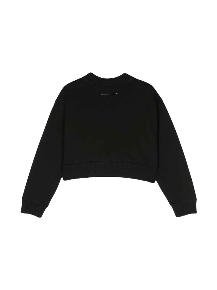 Felpa nera unisex