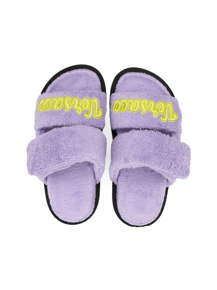 Sandali lilla/lime unisex 10079461A06111 2L710 VERSACE 