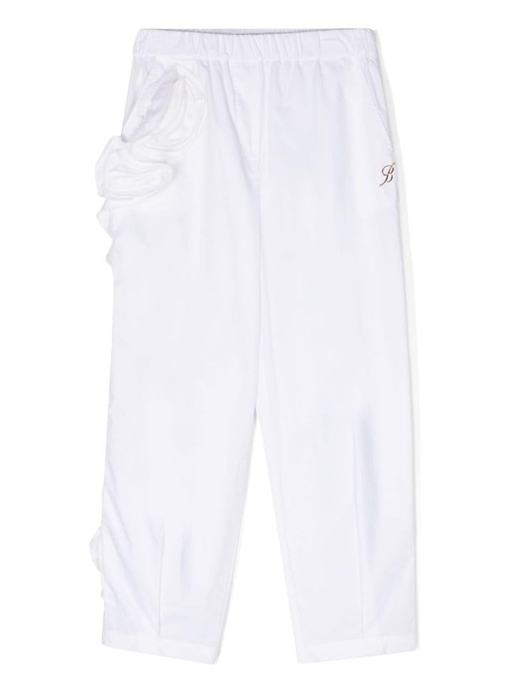 Pantaloni bianchi  bambina