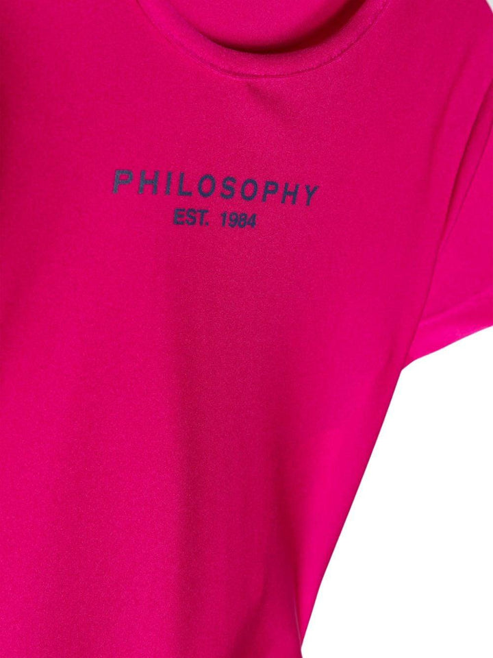 T-shirt fucsia bambina