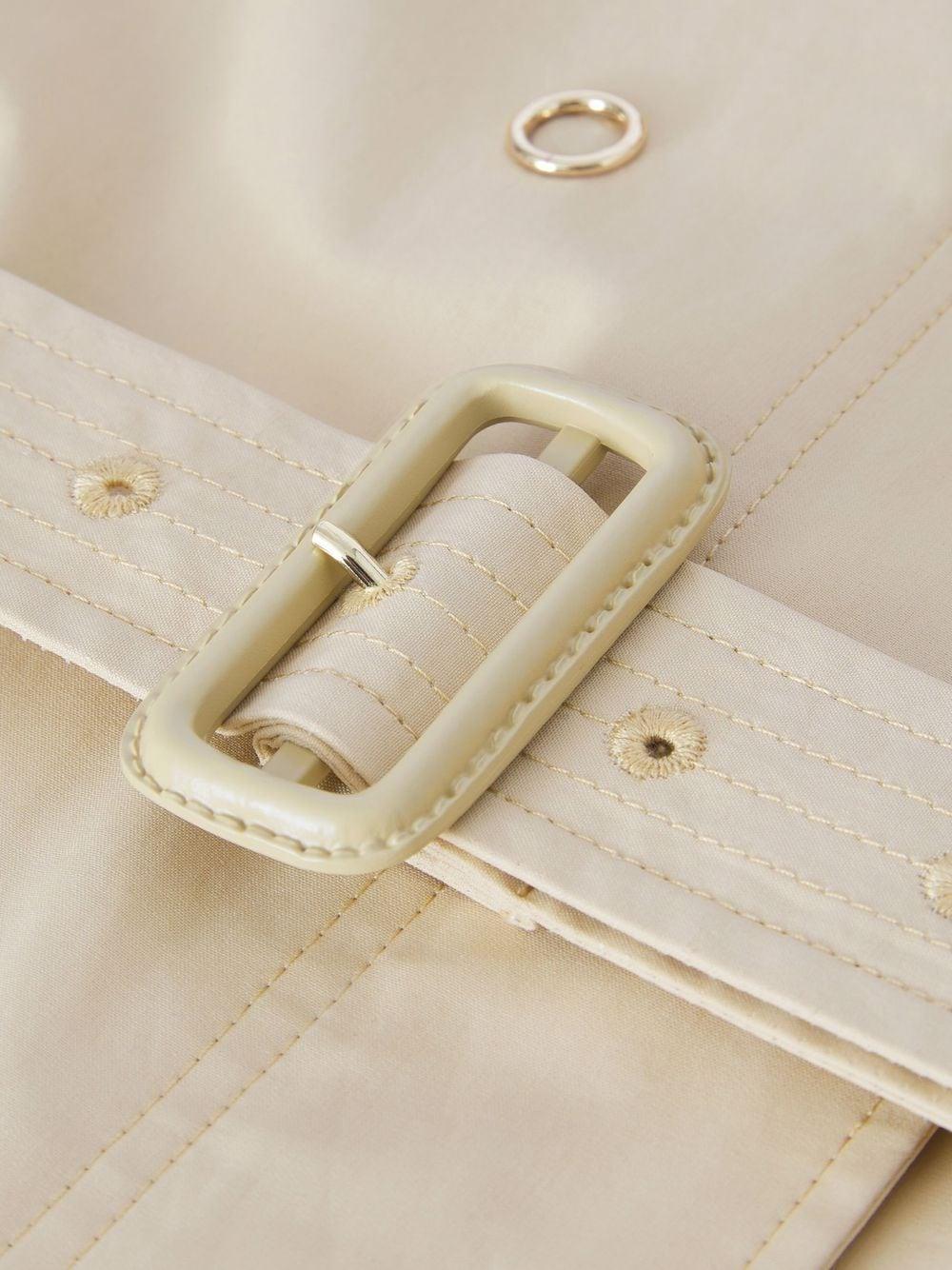 Trench beige bambina