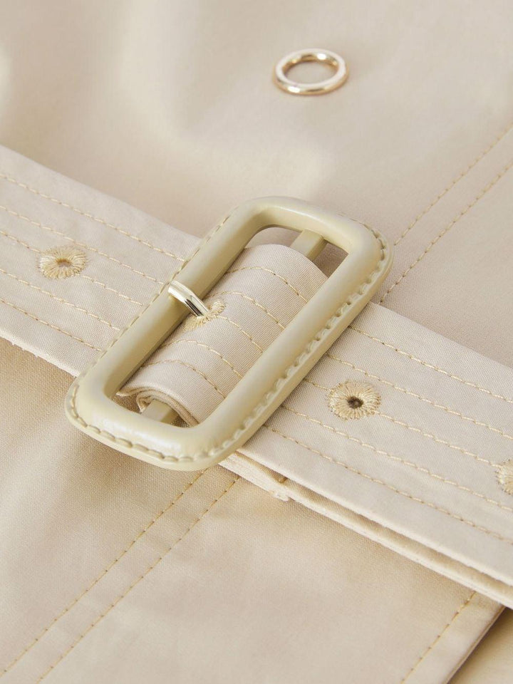 Trench beige bambina