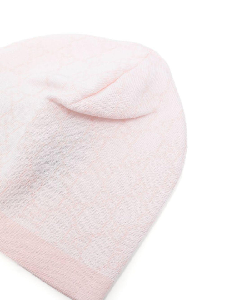 Cappello avorio/rosa