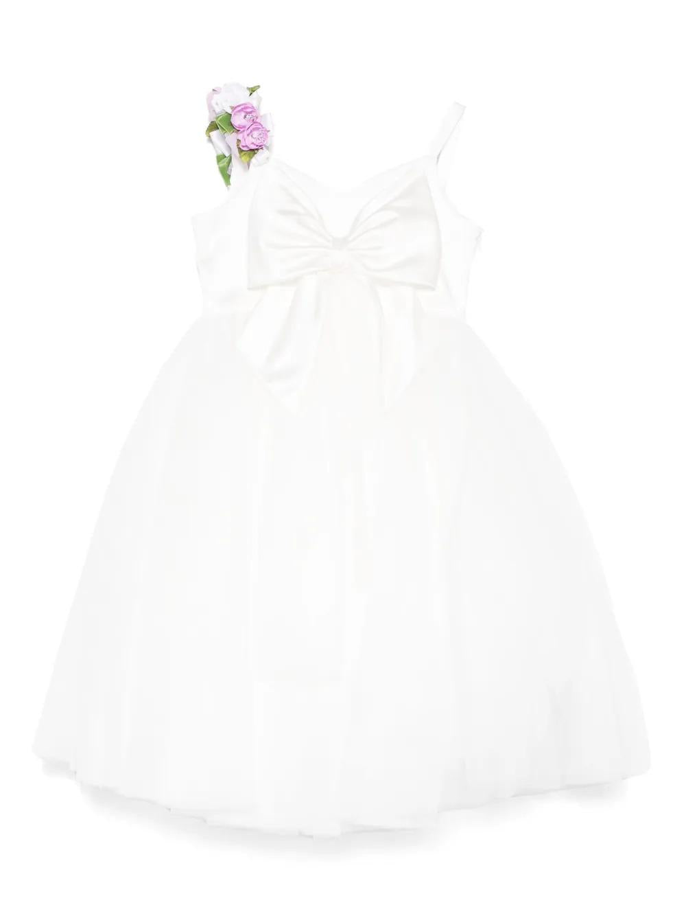 abito bianco bambina