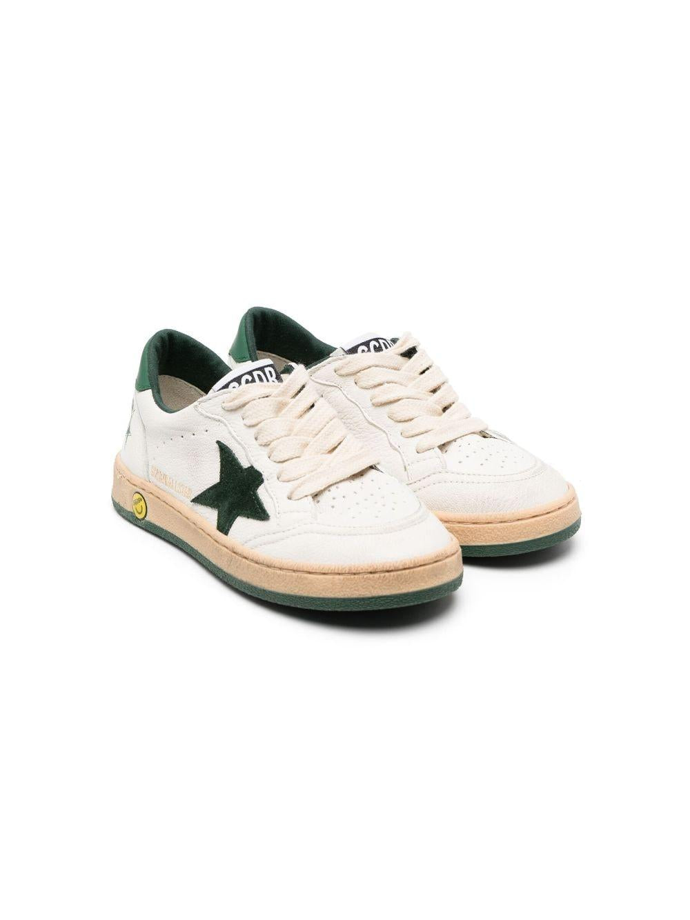 Scarpe bambina bianche GYF00439F004827 10502 GOLDEN GOOSE 
