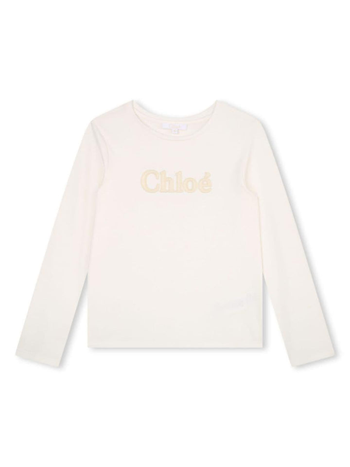 T-shirt bianca bambino