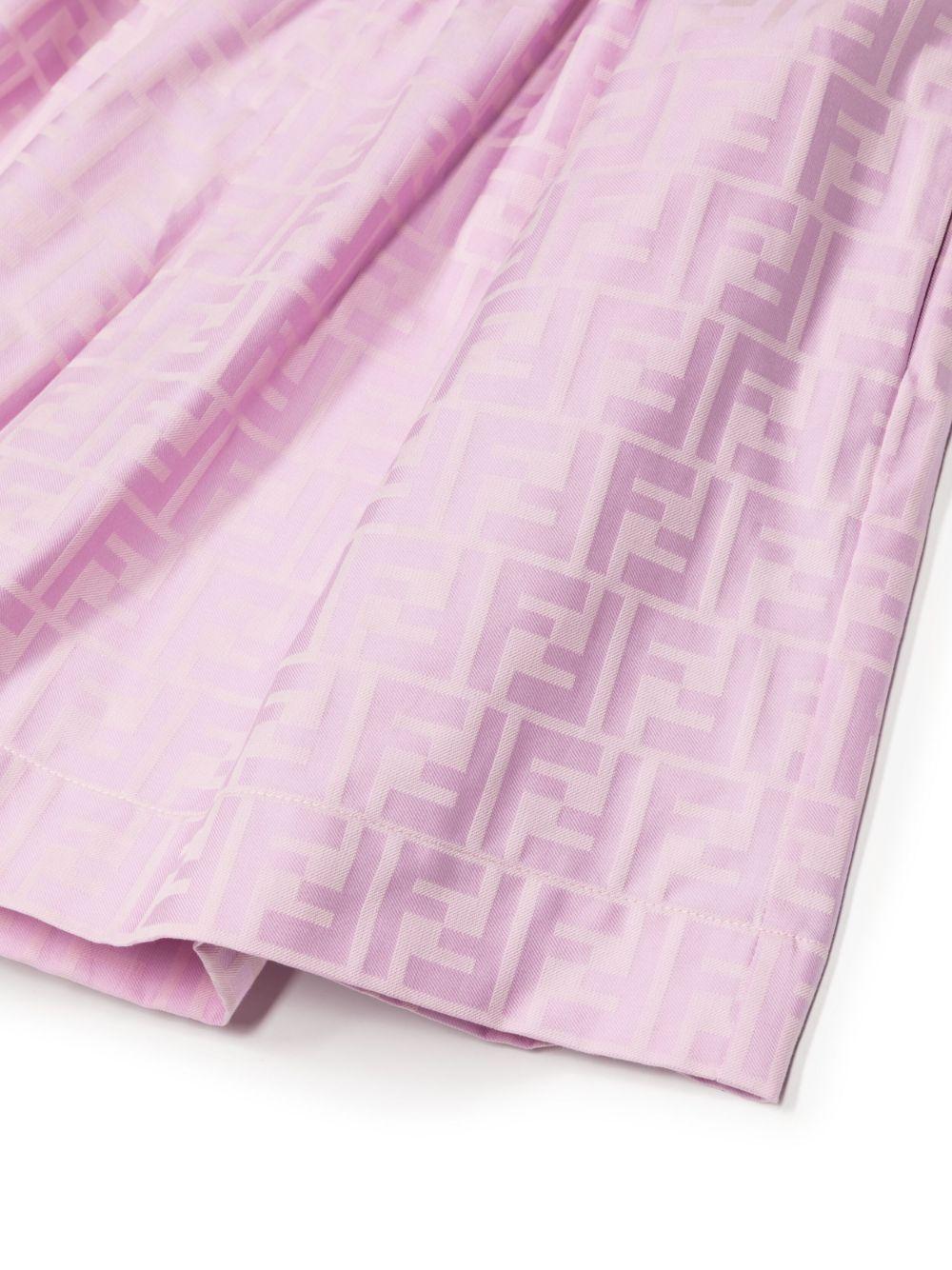 Shorts rosa bambina