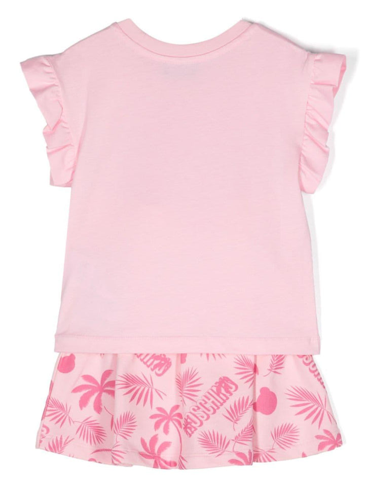 Set gonna rosa bambina