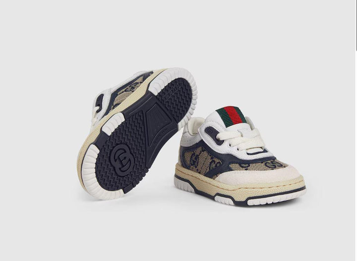 sneakers blu bambino 795814AAE2S 9554 GUCCI KIDS 