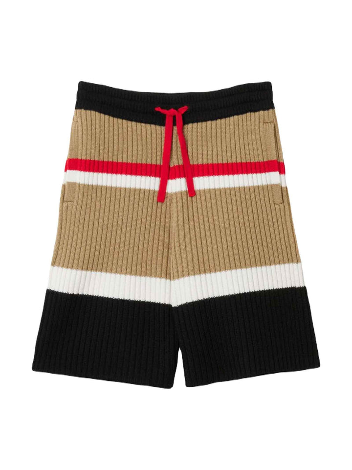 Shorts beige bambino