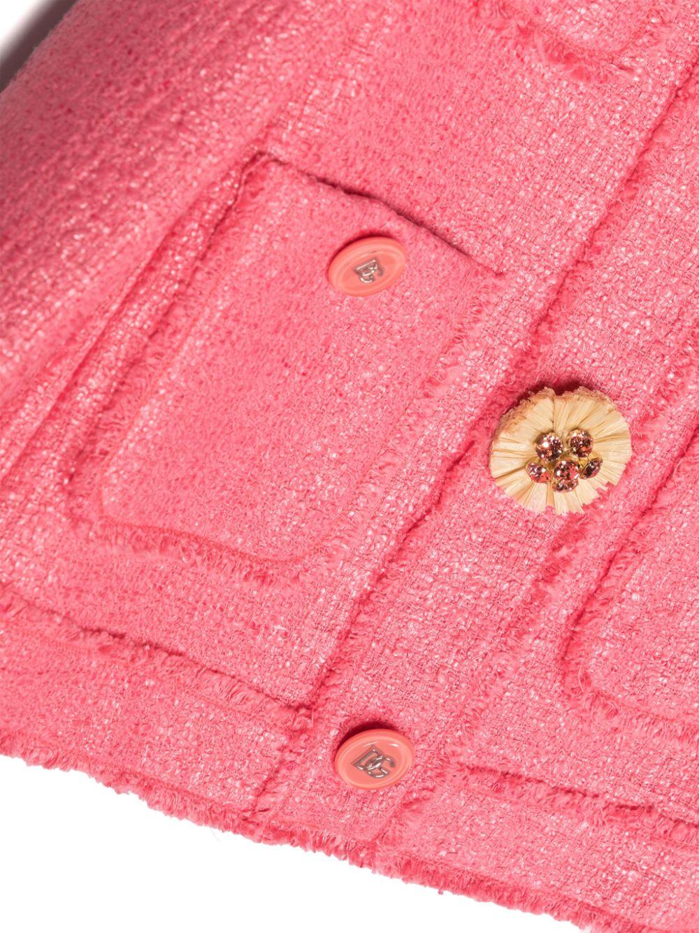giacca rosa bambina