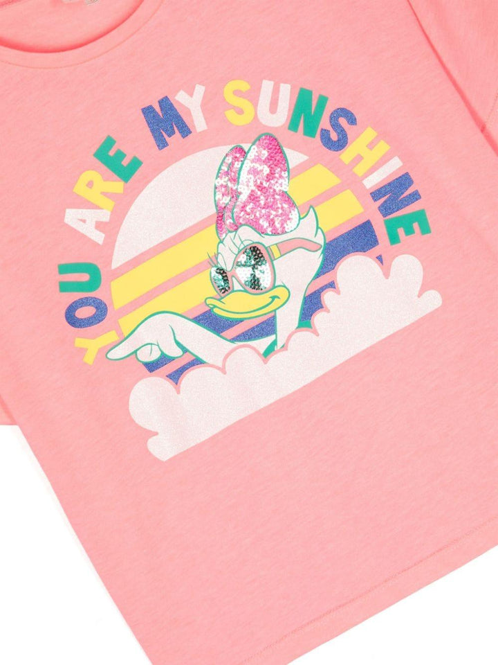 T-shirt rosa bambina