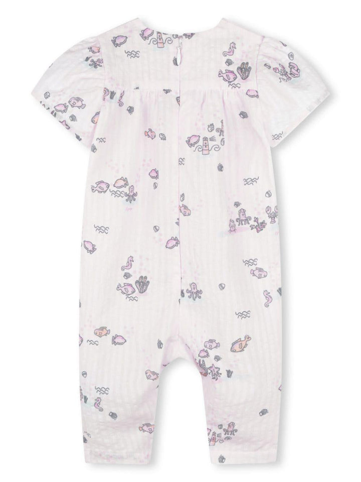 Tutina neonata bianco/multicolore
