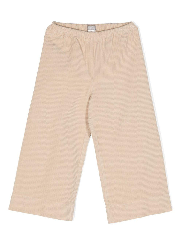 Pantaloni beige bambina