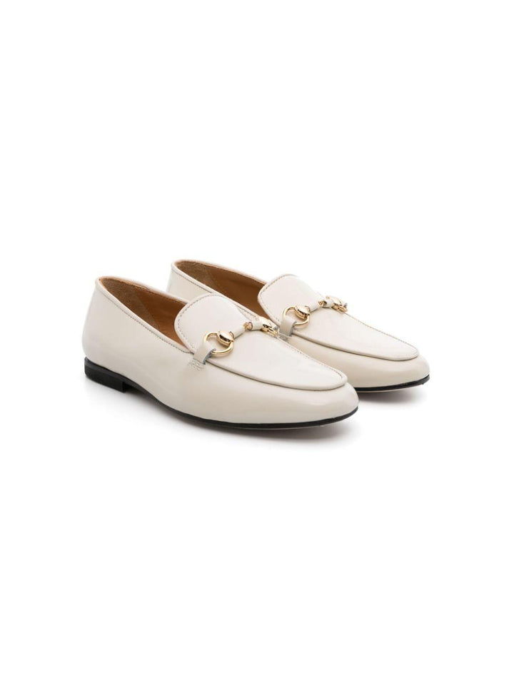 Mocassini beige bambina