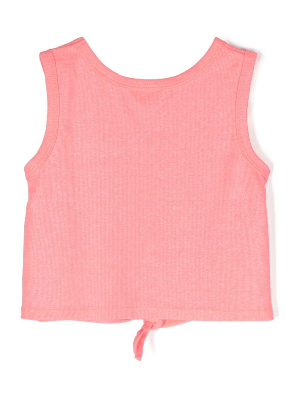 canotta rosa bambina