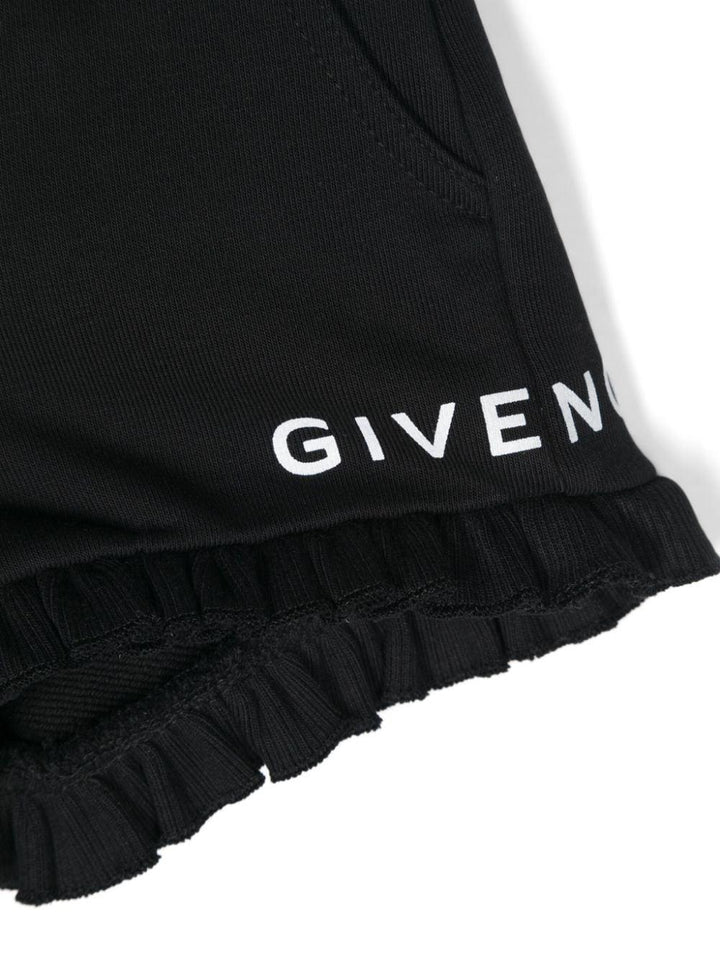 Shorts neri neonata