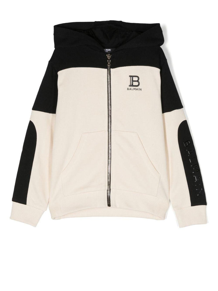 Felpa nera unisex