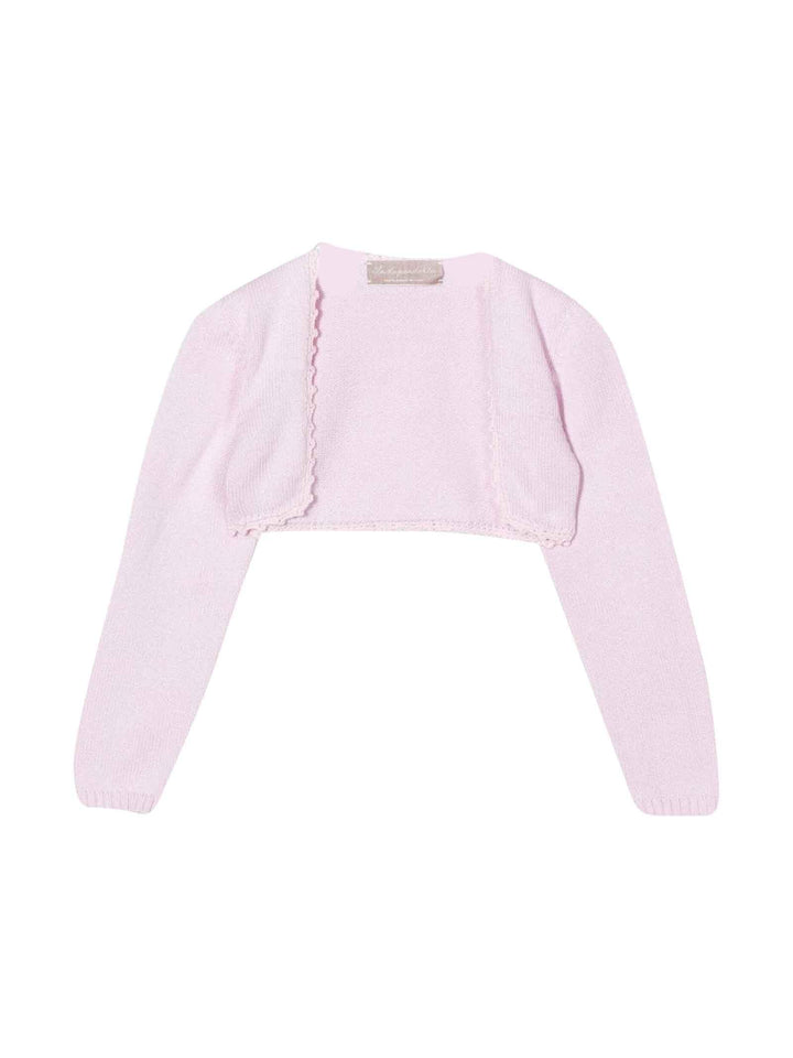 Cardigan rosa bambina