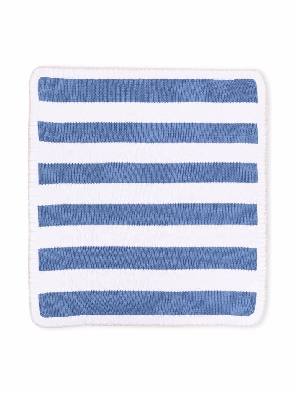 Coperta azzurra neonata
