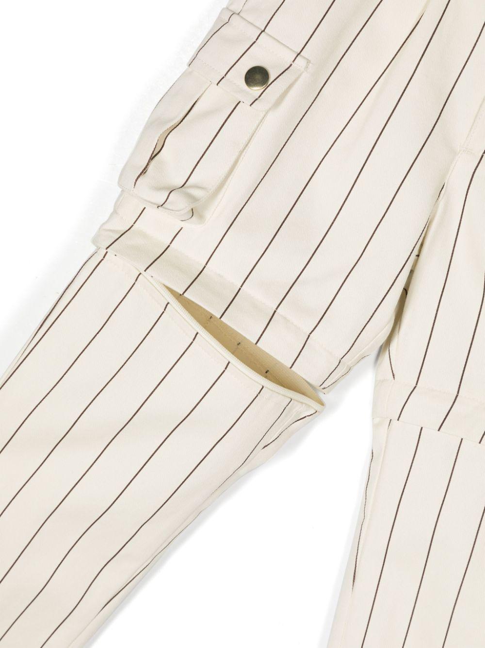 Pantaloni bianco/marrone bambino