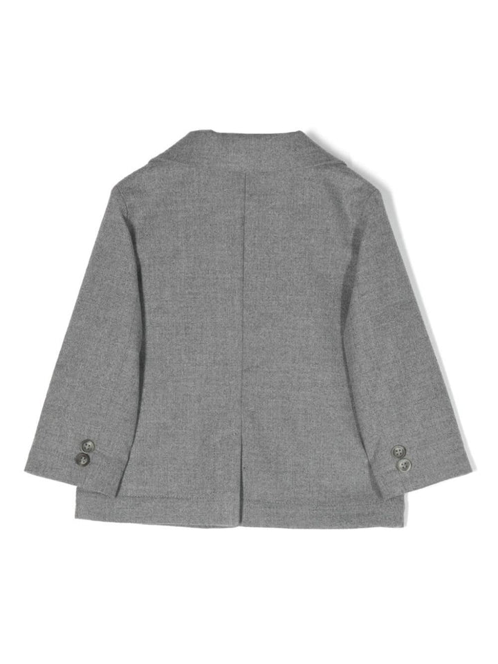 Blazer grigio neonato A23GB041W0003 072 IL GUFO 