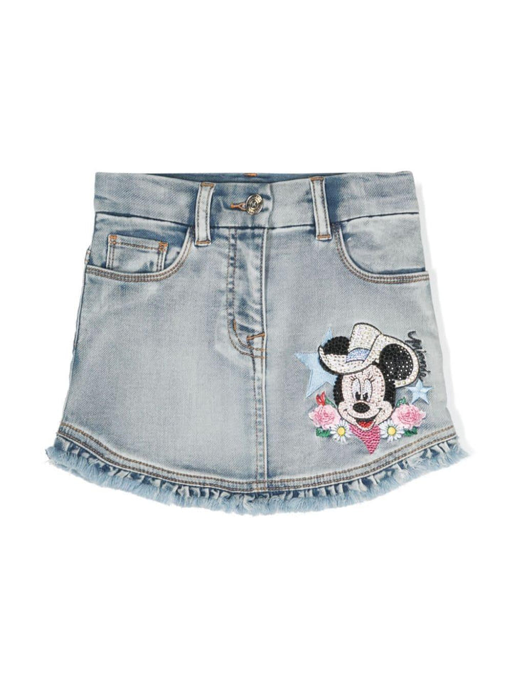 Gonna denim bambina
