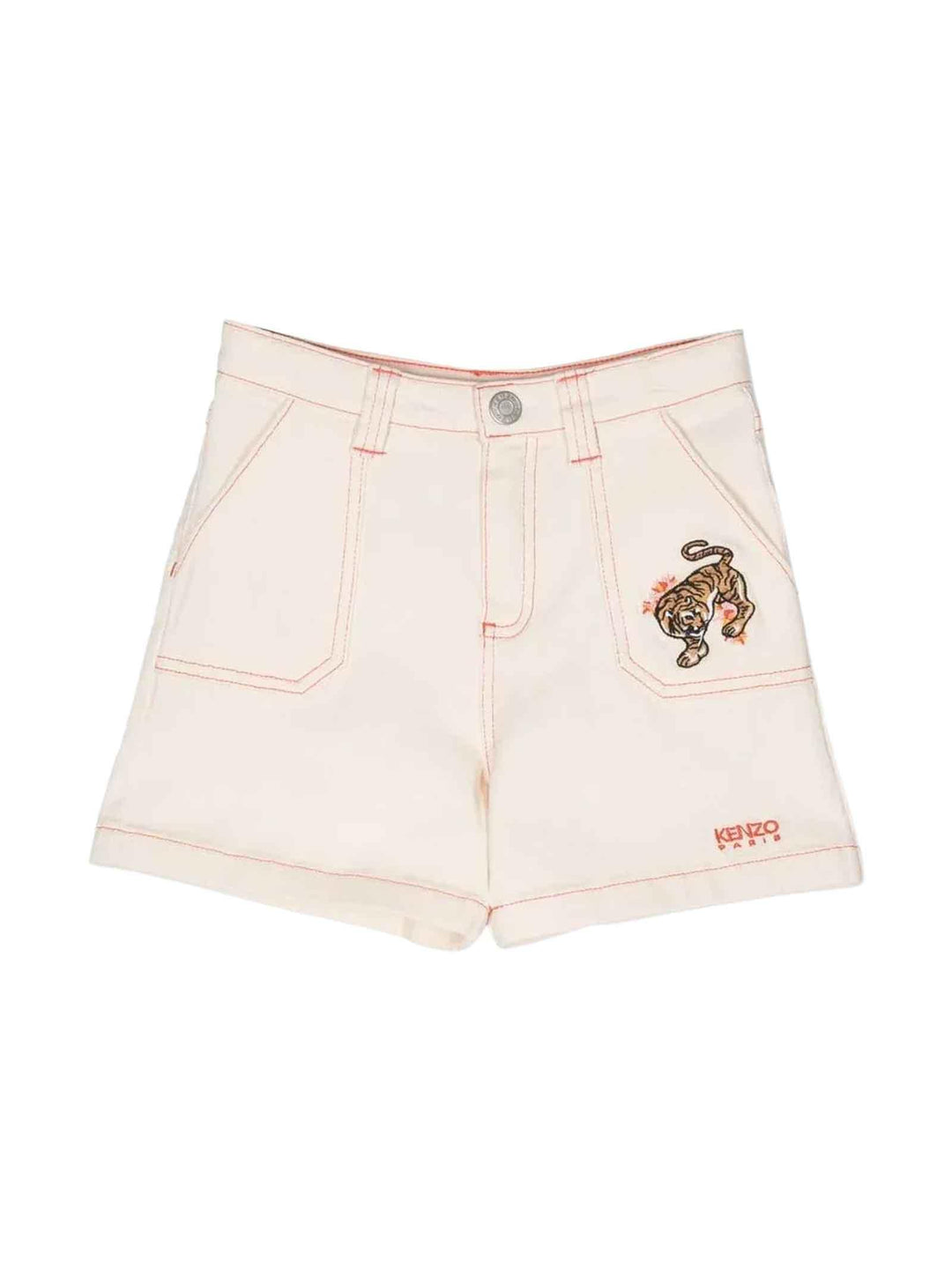 Shorts rosa bambina K14244 45W KENZO KIDS 