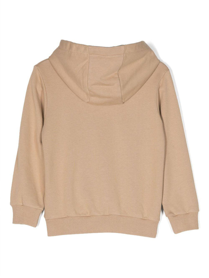 Felpa marrone bambino