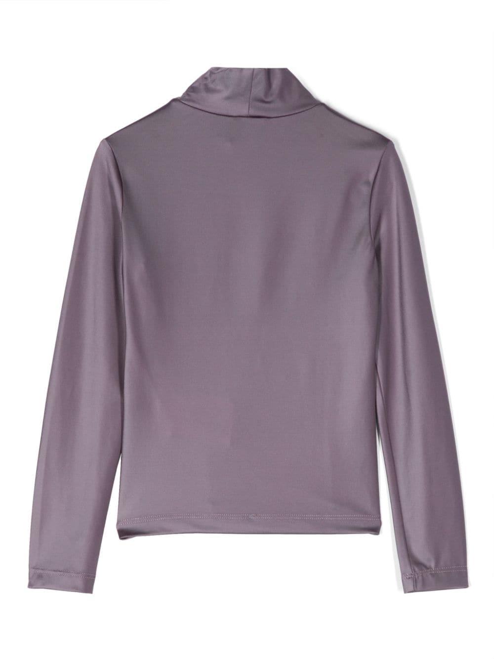 T-shirt viola bambina