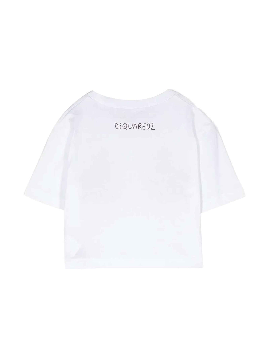 T-shirt bianca bambina