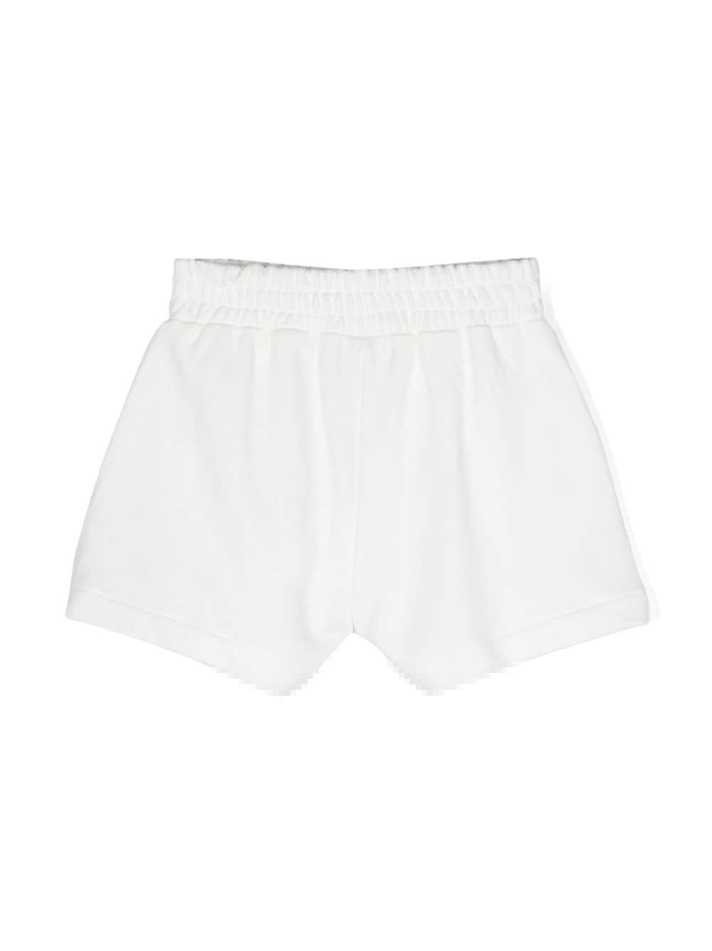 Short bambina bianca