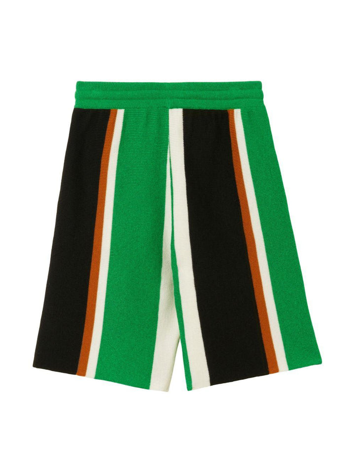 Shorts verdi bambino